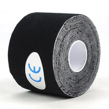 Load image into Gallery viewer, 5M impermeable transpirable cinta para kinesiología de algodón deportes rollo elástico adhesivo vendaje muscular cuidado del dolor cinta rodilla codo Protector
