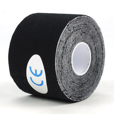 5M impermeable transpirable cinta para kinesiología de algodón deportes rollo elástico adhesivo vendaje muscular cuidado del dolor cinta rodilla codo Protector